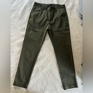 Banana republic green slim fit pant
